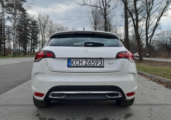 Citroen DS4 cena 43900 przebieg: 158000, rok produkcji 2017 z Chrzanów małe 781